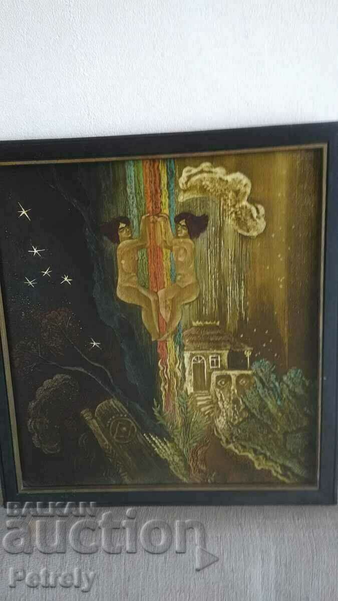 Oil painting V. Tiseev