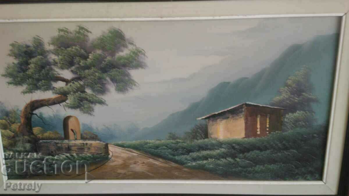 Large oil painting with price 150.00 BGN | € 76.69 Large oil painting with price 150.00 BGN | € 76.69