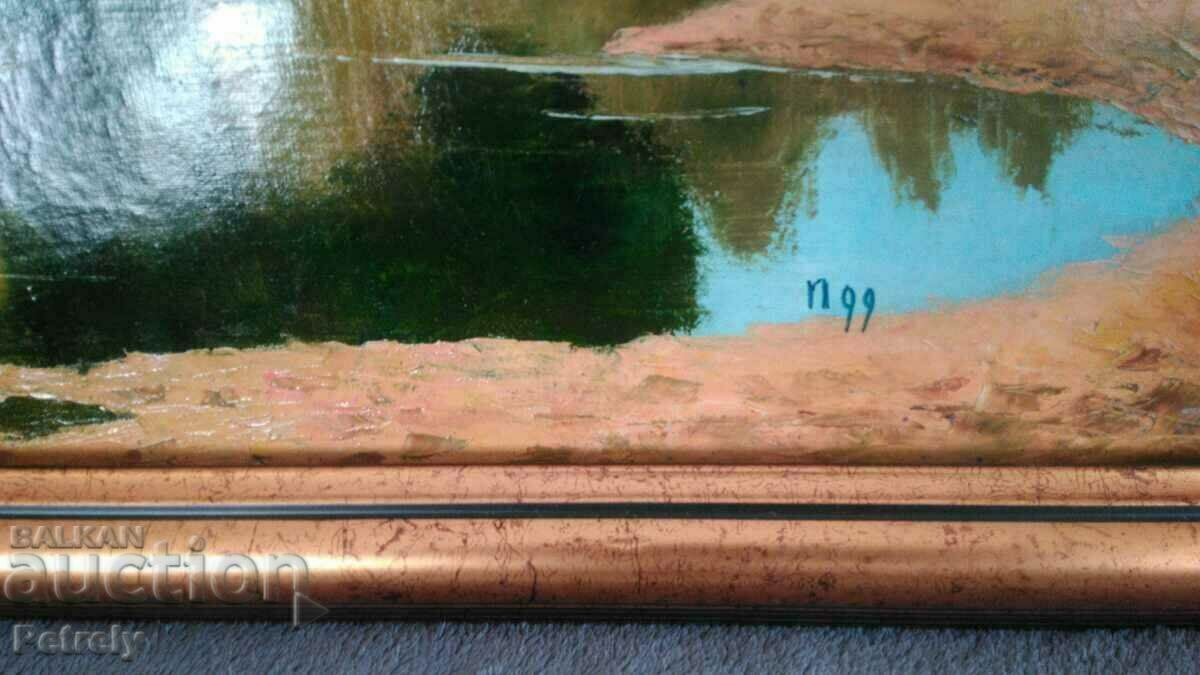 Delivery of Oil painting