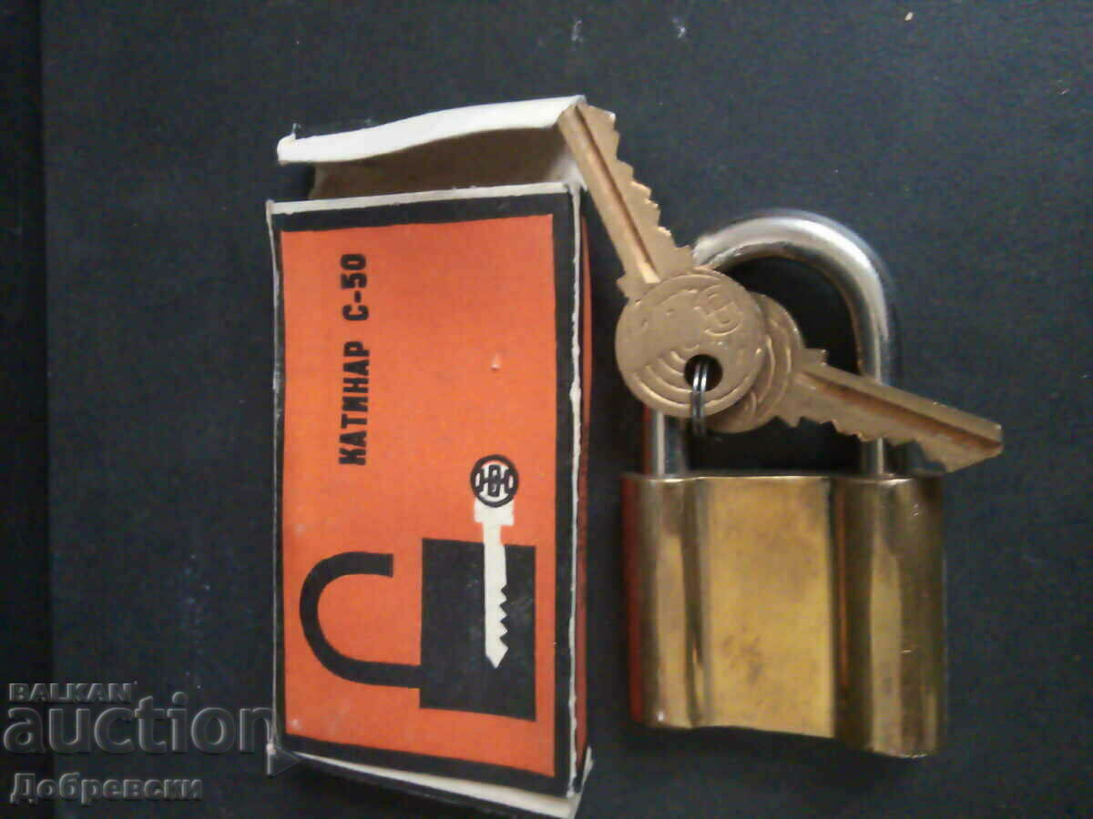 Old secret padlock from 1976 with price € 15.00 | 29.34 BGN