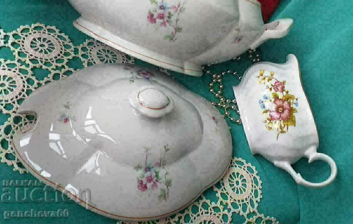 Delivery of Large Bulgarian soup bowl and saucer SOC Delivery of Large Bulgarian soup bowl and saucer SOC