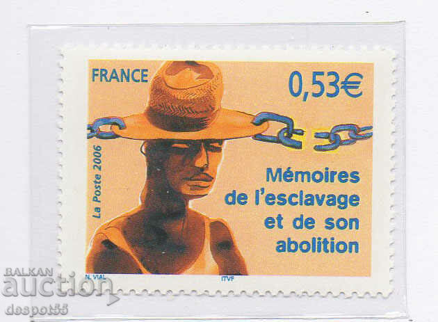 2006. Франция. Спомен за робството и неговото премахване.