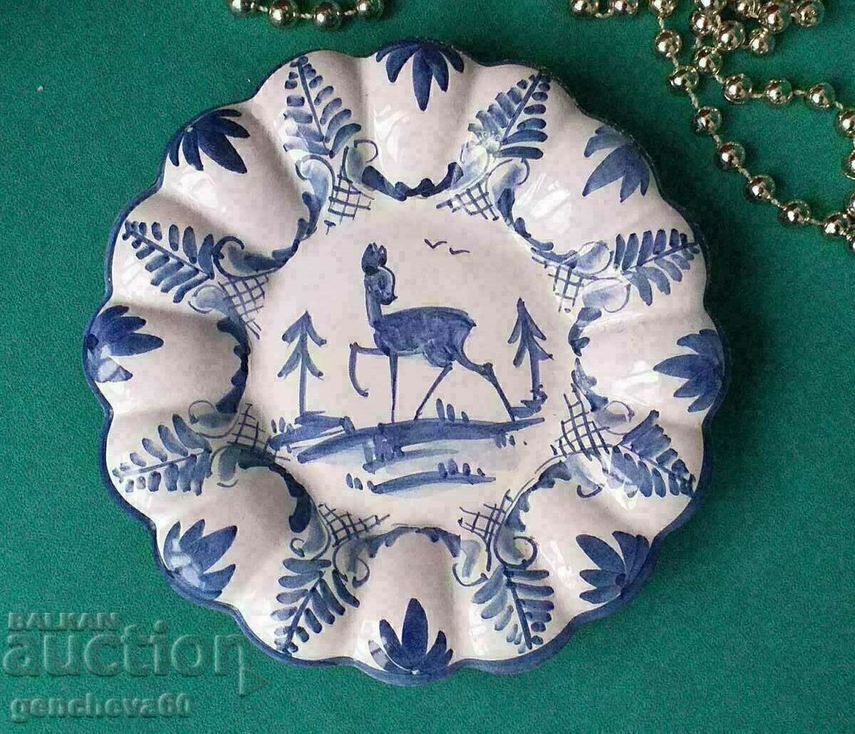 Δημοπρασία Ενδιαφέρουσα ζωγραφισμένη πλάκα για διακόσμηση/υπογραφή Δημοπρασία Ενδιαφέρουσα ζωγραφισμένη πλάκα για διακόσμηση/υπογραφή