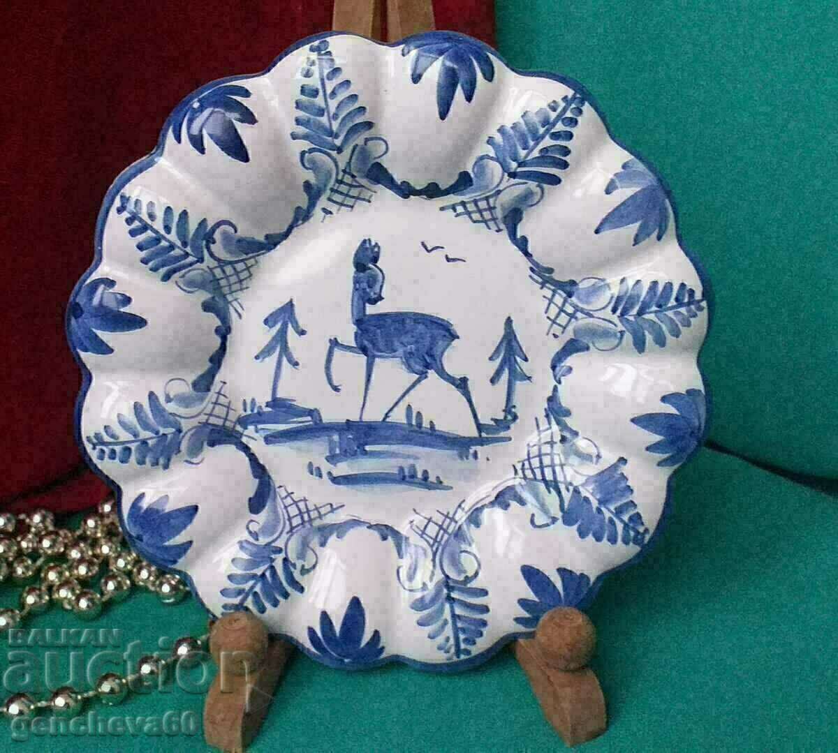 Παράδοση Ενδιαφέρουσα ζωγραφισμένη πλάκα για διακόσμηση/υπογραφή Παράδοση Ενδιαφέρουσα ζωγραφισμένη πλάκα για διακόσμηση/υπογραφή