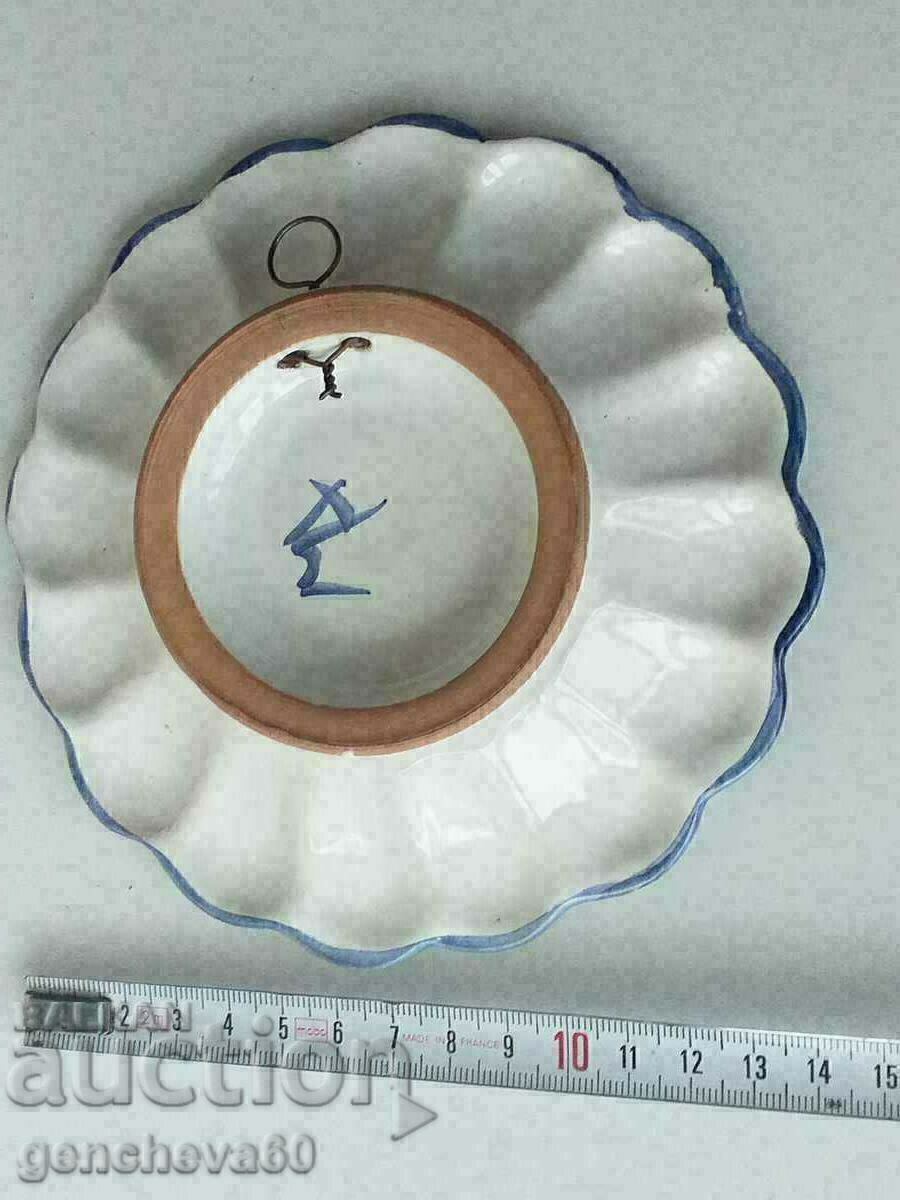 Interesanta placuta pictata pentru decor/semnatura - 5