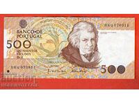 PORTUGAL PORTUGAL 500 issue issue 1989