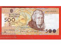 PORTUGAL PORTUGAL 500 issue issue 1987