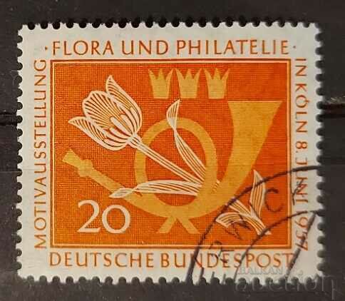 Germania 1957 Expoziție Filatelică/Floră/Ștampila de flori