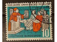 Germany 1957 Anniversary/Buildings Stamp