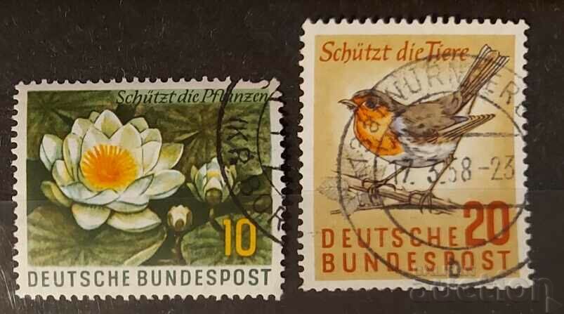 Германия 1957 Фауна/Флора/Птици/Цветя Клеймо