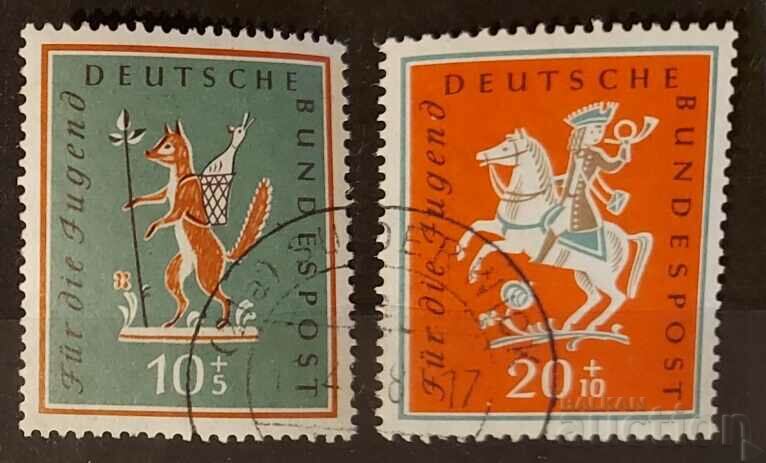 Германия 1958 Коне 8€ Клеймо