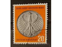 Germany 1958 Anniversary/Birds Stamp