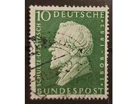 Germany 1958 Anniversary/Personalities Stamp