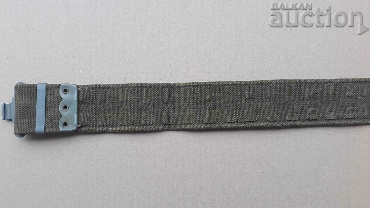 Auction British belt M37 vintage military textile belt Auction British belt M37 vintage military textile belt