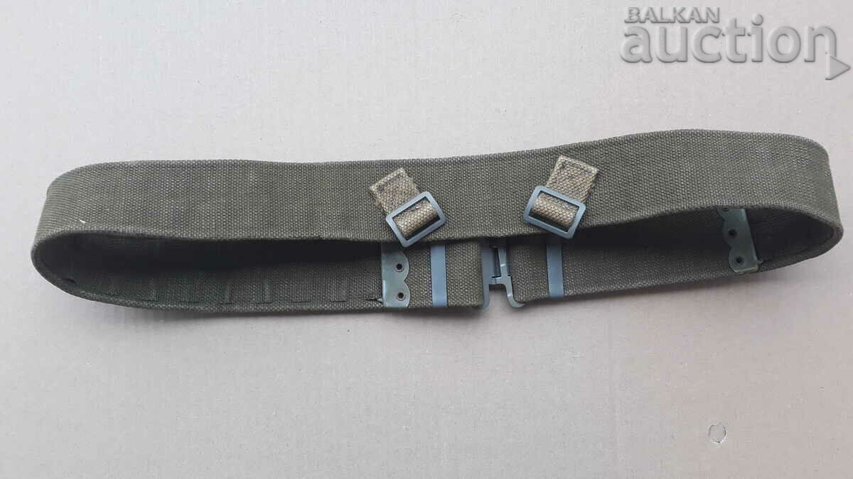 British belt M37 vintage military textile belt - 6 British belt M37 vintage military textile belt - 6