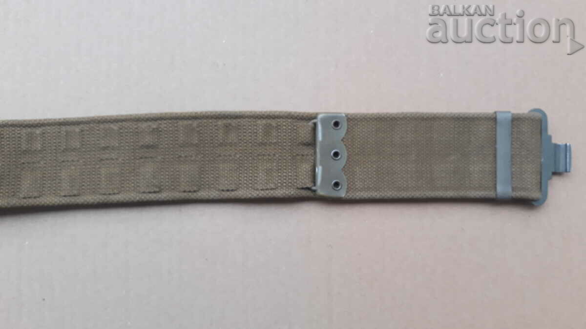 British belt M37 vintage military textile belt - 6