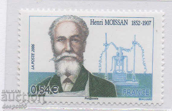 2006. France. Henri Moissant - Nobel Laureate in Chemistry.