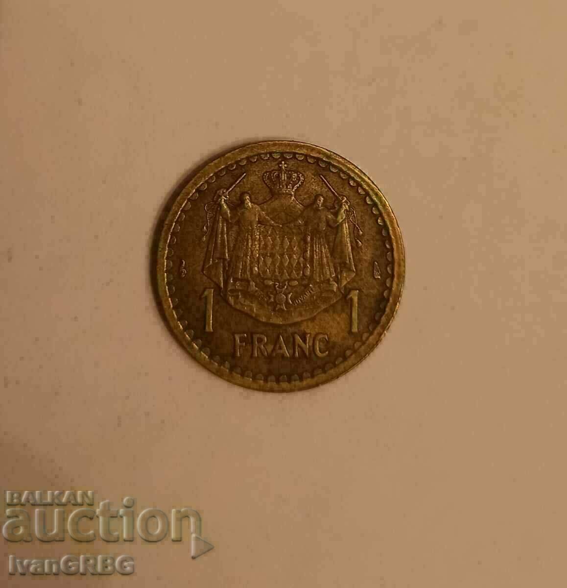 1  франк 1945 Монако