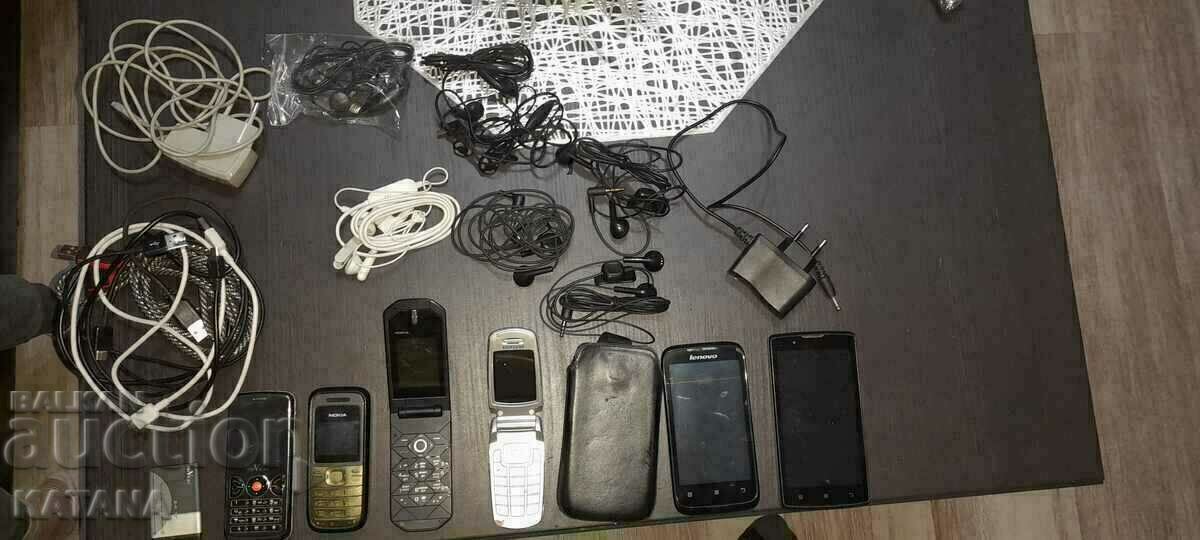 GSM,Телефони стари и зарядни ПРОМОЦИЯ!!!