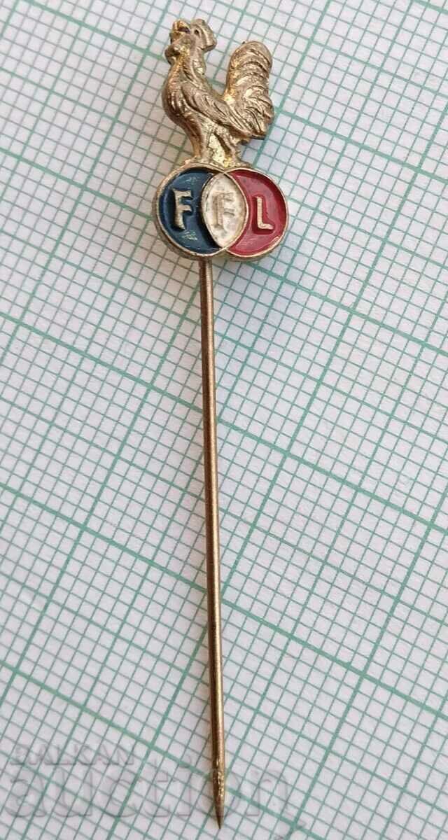 12467 Badge - France French Wrestling Federation with price 3.00 BGN | € 1.53