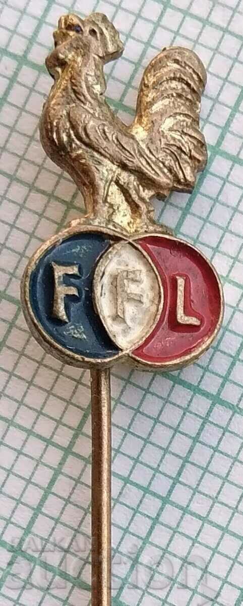 12467 Badge - France French Wrestling Federation