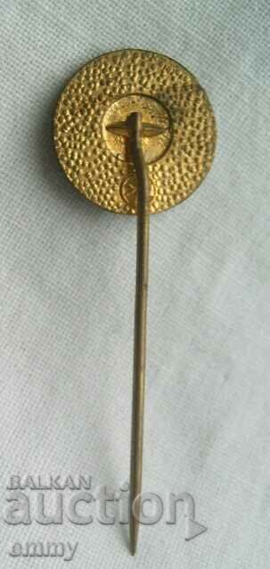 Auction Povazske strojarne badge - motorcycle manufacturer Auction Povazske strojarne badge - motorcycle manufacturer