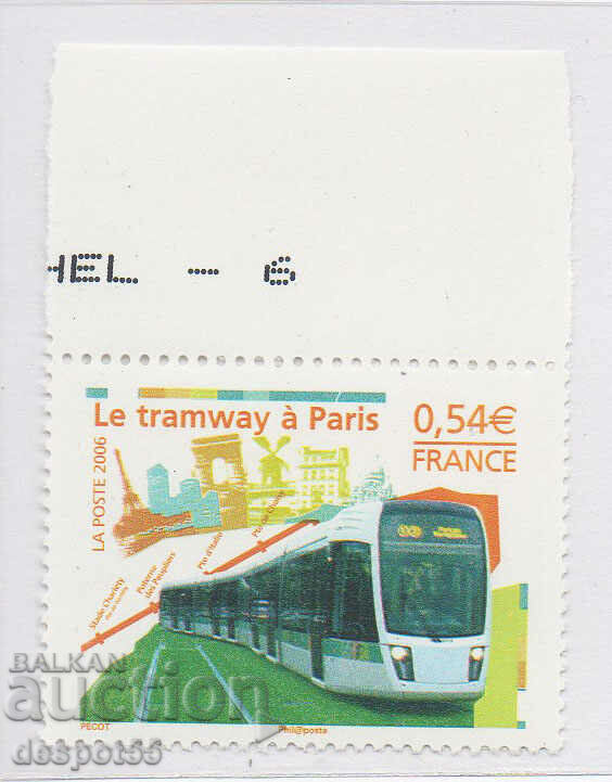 2006. Franţa. Deschiderea liniei de tramvai T3 la Paris.