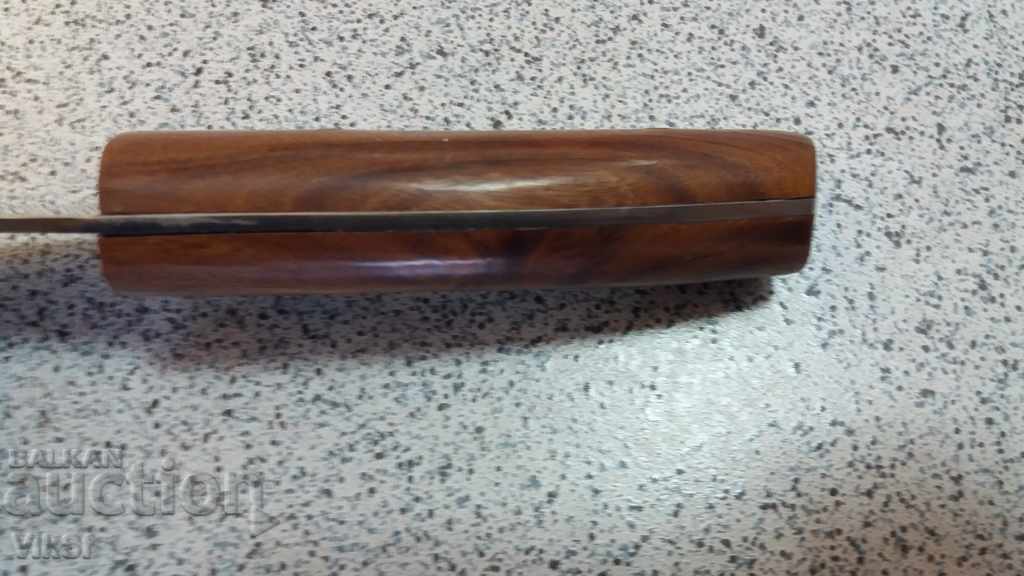 Russian hunting knife fultang with engraved deer, steel 65x13 - 5 Russian hunting knife fultang with engraved deer, steel 65x13 - 5