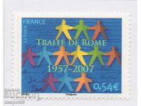 2007. France. 50th anniversary of the Treaty of Rome.