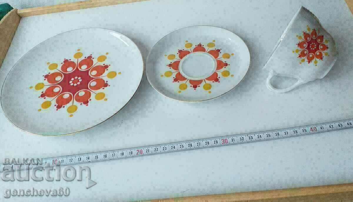 Delivery of Beautiful porcelain set for long coffee BAVARIA