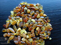 34.50 ct natural Baltic amber lot 100+