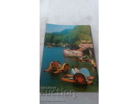 Пощенска картичка Велинград Езерото Клептуза 1990