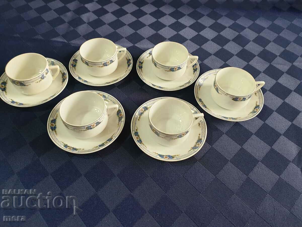 Vintage Fine Porcelain Czech Coffee Set-JLS with price 210.00 BGN | € 107.37