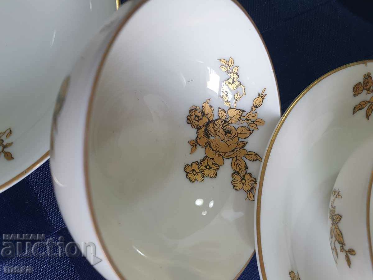 Antique fine porcelain coffee service with price 310.00 BGN | € 158.50