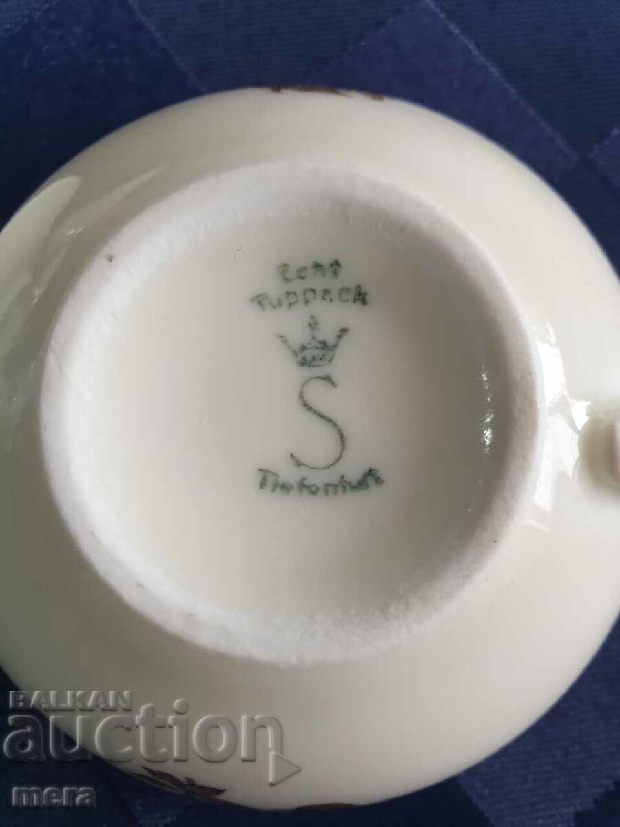 Antique fine porcelain coffee service - 7