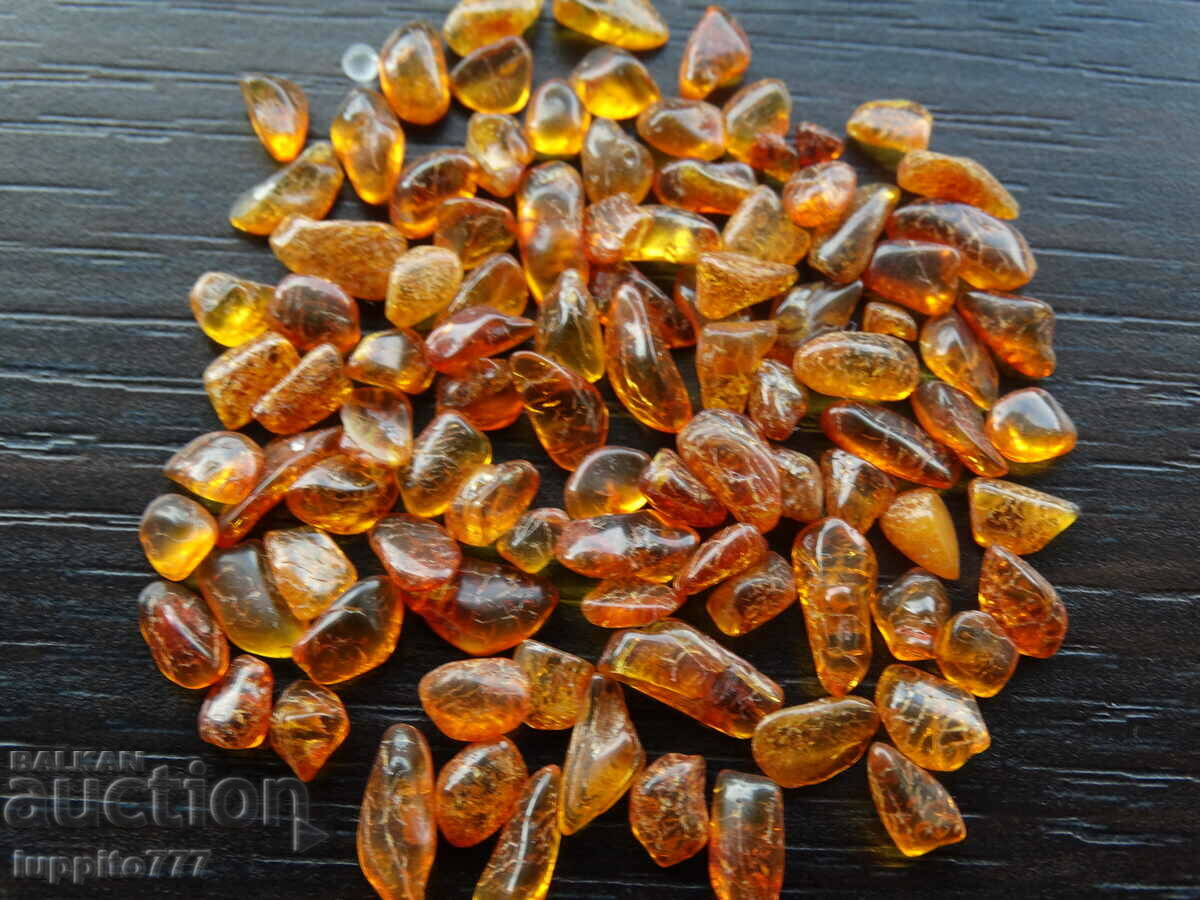 31.70 ct natural Baltic amber lot 50 pcs.+ with price 75.00 BGN | € 38.35 31.70 ct natural Baltic amber lot 50 pcs.+ with price 75.00 BGN | € 38.35