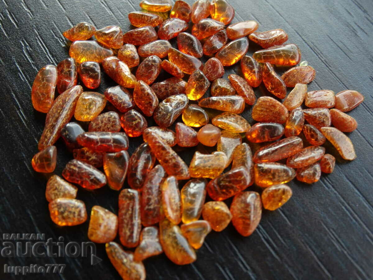 29.45 ct natural Baltic amber lot 50 pcs.+ with price 75.00 BGN | € 38.35 29.45 ct natural Baltic amber lot 50 pcs.+ with price 75.00 BGN | € 38.35