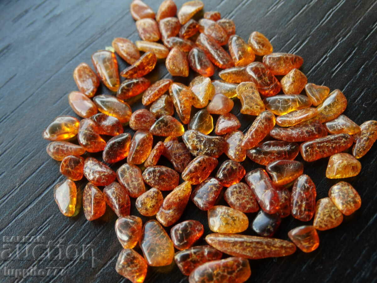 Auction 29.45 ct natural Baltic amber lot 50 pcs.+ Auction 29.45 ct natural Baltic amber lot 50 pcs.+