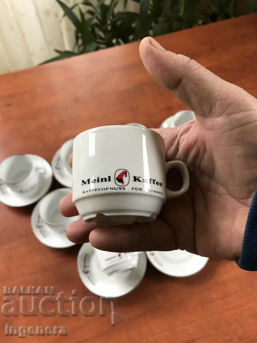 SET CAFEA PORCELAN - NEW MARKET - 12 BUC SET CAFEA PORCELAN - NEW MARKET - 12 BUC