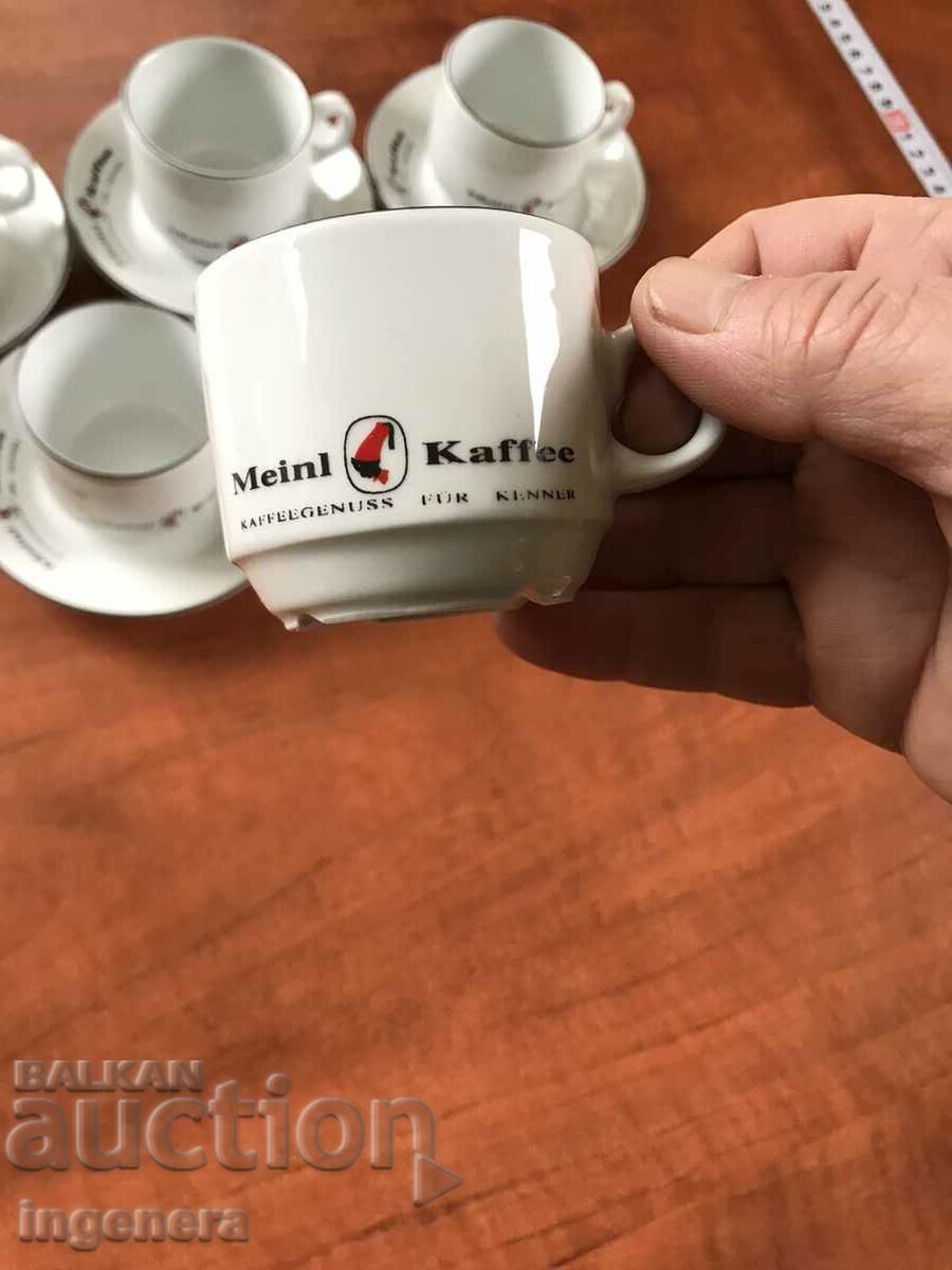 Auction PORCELAIN COFFEE SET NOVI PAZAR Auction PORCELAIN COFFEE SET NOVI PAZAR