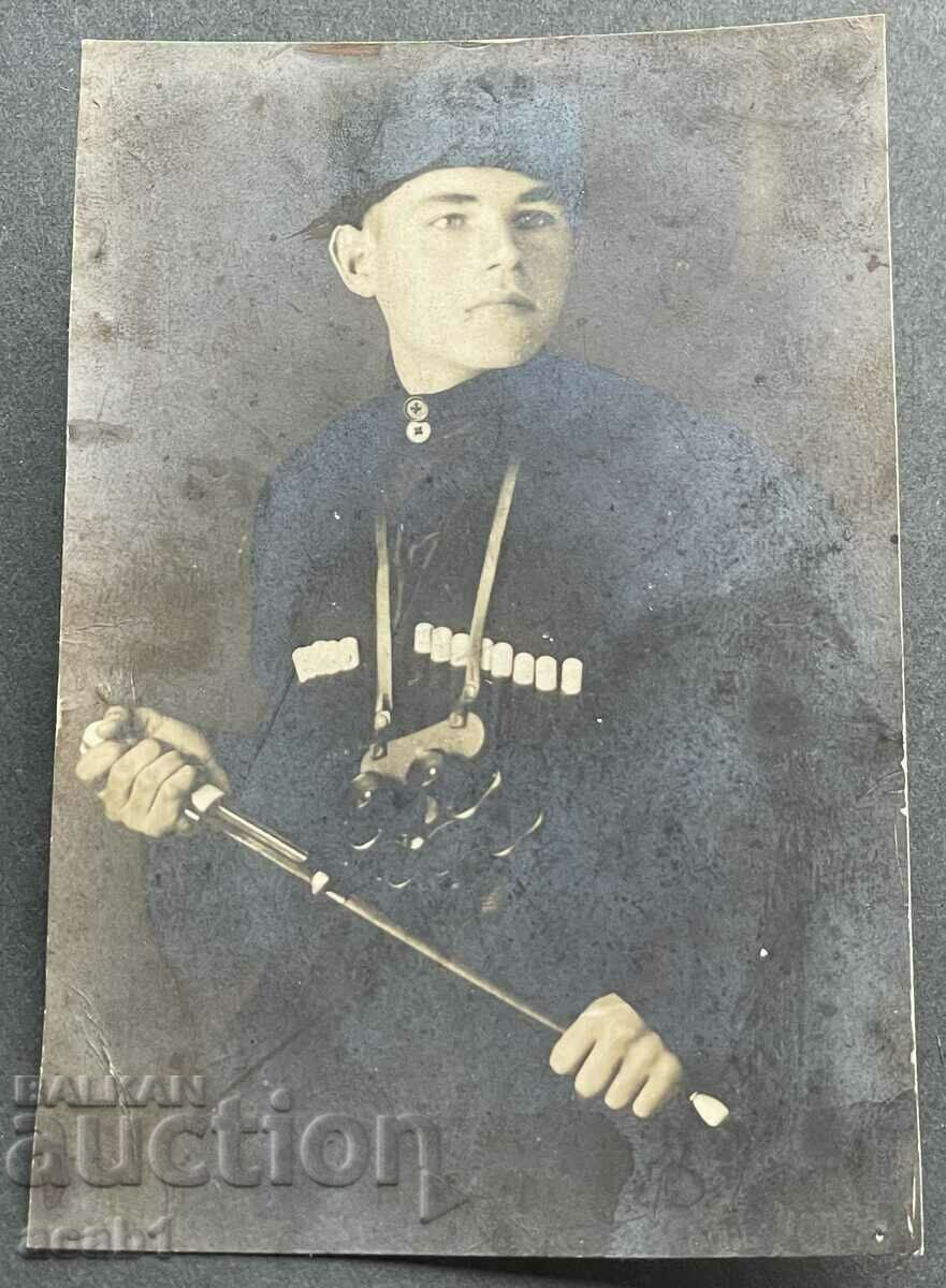 Boy in Cossack uniform