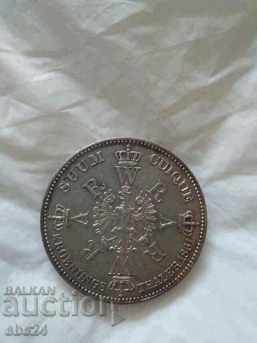 1 thaler 1861 Prussia 1 thaler 1861 Prussia
