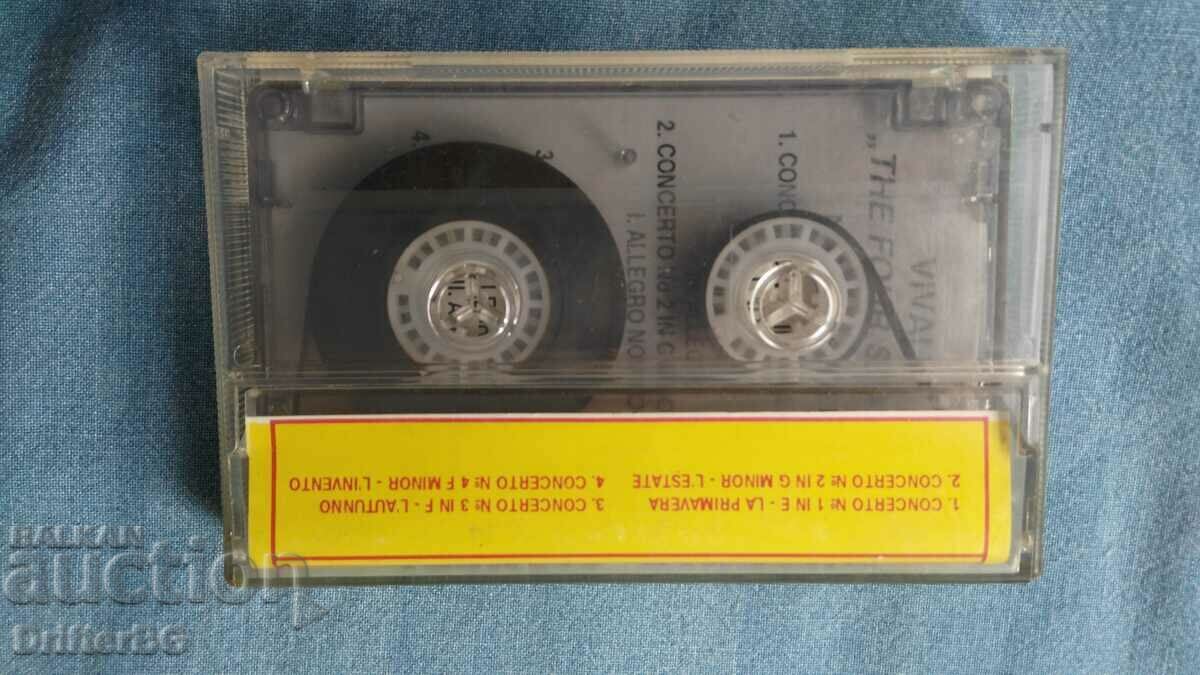 Audiocassette, Nigel Kennedy The Seasons with price 3.00 BGN | € 1.53 Audiocassette, Nigel Kennedy The Seasons with price 3.00 BGN | € 1.53