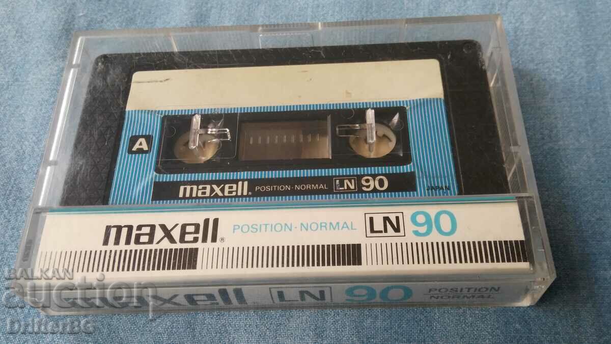 Аудиокасета maxell90 рок група Воскресенье