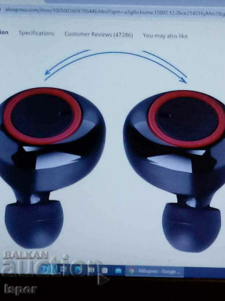 Căști Bluetooth cu stație de încărcare cu preț 19.00 BGN | € 9.71 Căști Bluetooth cu stație de încărcare cu preț 19.00 BGN | € 9.71