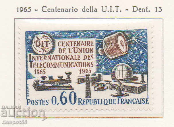 1965. Franța. 100 de ani de ITU.