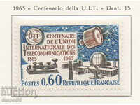 1965. Franța. 100 de ani de ITU.