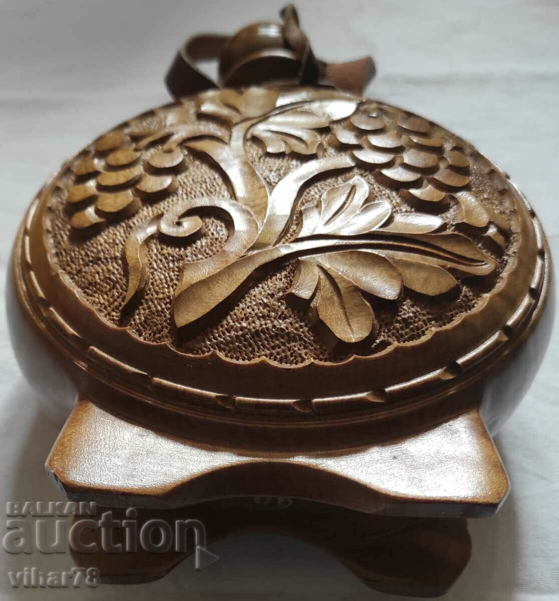 WOODEN BUCKLE - PAVUR - 5 WOODEN BUCKLE - PAVUR - 5