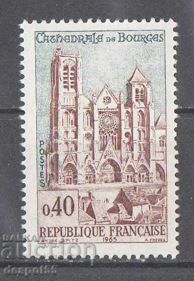 1965. France. The Cathedral of Bourges.