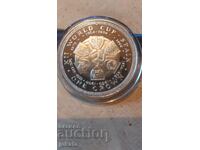 1 στέμμα Isle of man ασήμι